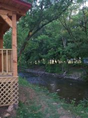 Great Trout Fishing on Cosby Creek